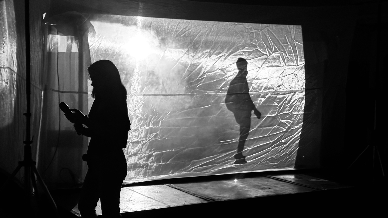 Video art installation