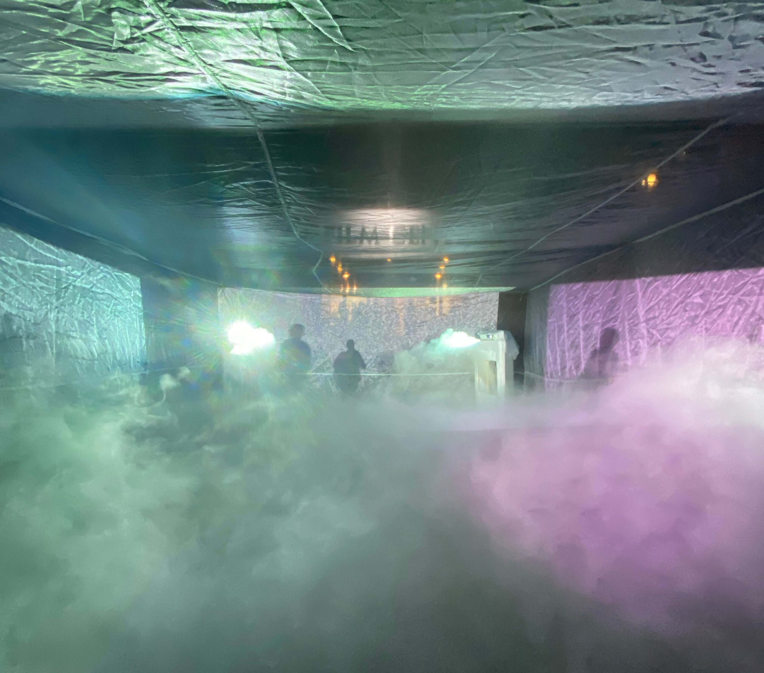 inside the installation